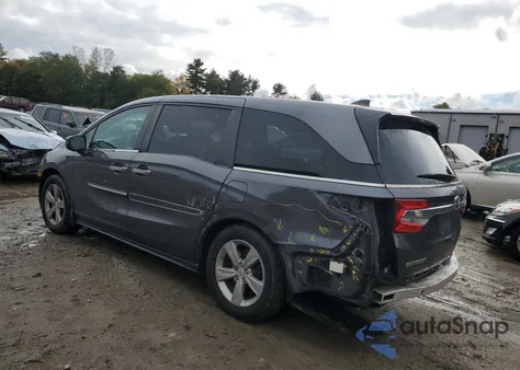 2018 Honda Odyssey Exl z USA, uszkodzony, nr VIN 5FNRL6H79JB072174